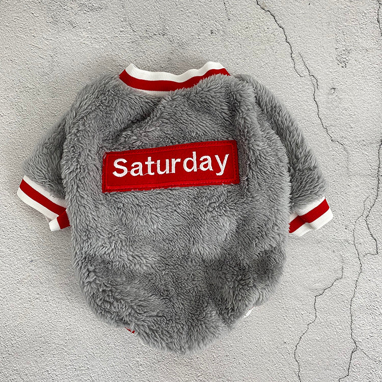 Casual Cotton Dog Sweater – Soft & Comfortable Pet Clothes for Small to Large Dogs