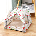 Cat Tent House – Enclosed Breathable Pet Bed for Cats & Small Dogs