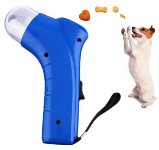 Pet Treat Launcher – Interactive Dog & Cat Toy with Wrist Strap