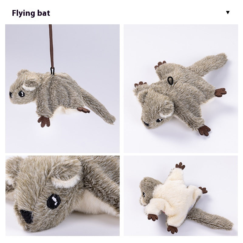 Realistic Plush Bird Cat Toy – Sound-Activated Electronic Teaser for Indoor Cats